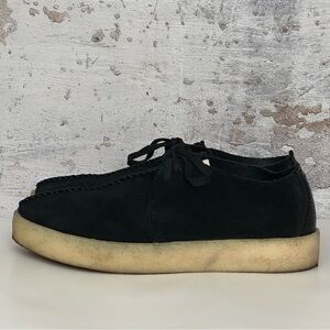 CLARKS ORIGINALS Trek Cup Suede - Black